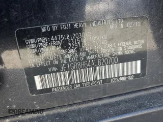 2010 Subaru WRX WRX STI с VIN JF1GR8H64AL820700, выставлен на аукционе Copart как лот 67483464 с пробегом 157 400 миль миль и Списание • Salvage title. История ставок и продаж доступна на DreamBid. Изображение 15.