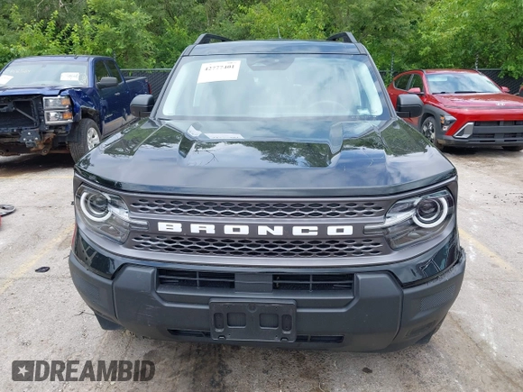2025 Ford Bronco Sport Big Bend with VIN 3FMCR9BN9SRE31287, listed as a IAAI auction lot 42777401 with 6,880 mi miles and . Bid and sale history available at DreamBid. Image 12.