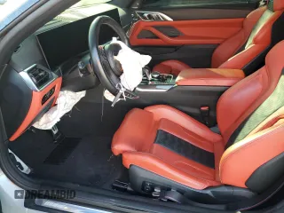 2024 BMW M4 Competition xDrive with VIN WBS33BA05RCN54847, listed as a Copart auction lot 76972564 with 9,527 mi miles and Salvage Title. Bid and sale history available at carsss.com. Image 7.