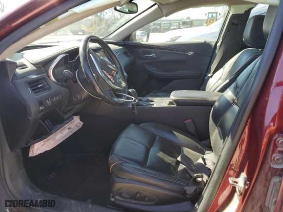 2017 Chevrolet Impala Premier with VIN 2G1145S30H9132831, listed as a Copart auction lot 46284115 with 141,164 mi miles and Salvage Title. Bid and sale history available at carsss.com. Image 7.