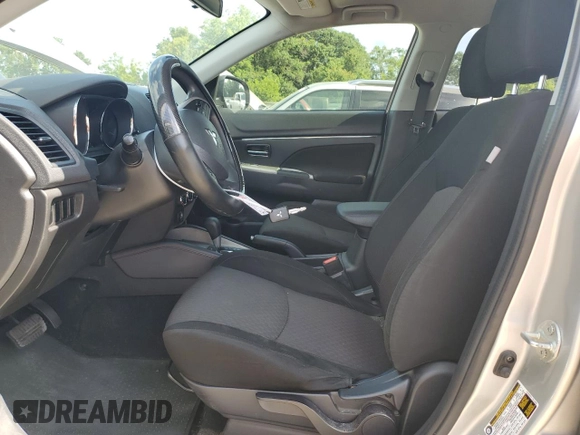 2019 Mitsubishi Outlander ES with VIN JA4AP3AU2KU006858, listed as a Copart auction lot 60683735 with 106,650 mi miles and Salvage title. Bid and sale history available at DreamBid. Image 7.