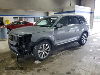2021 Kia Telluride EX z VIN 5XYP34HC0MG183248, wystawiony jako Copart lot #57668345 z przebiegiem 43 362 mil mil oraz Szkoda całkowita • Salvage title. Historia ofert i sprzedaży dostępna na DreamBid. Obrazek 1.