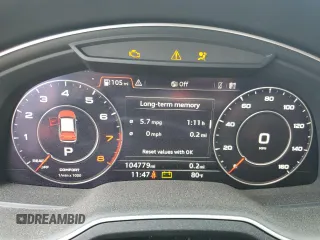 2018 Audi Q7 Premium Plus с VIN WA1LHAF73JD014107, выставлен на аукционе Copart как лот 51300515 с пробегом 104 779 миль миль и Списание • Salvage title. История ставок и продаж доступна на DreamBid. Изображение 9.