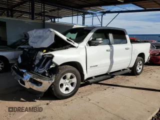 2019 Ram 1500 Big Horn z VIN 1C6RREFT0KN684914, wystawiony jako Copart lot #46342085 z przebiegiem 81 529 mil mil oraz Szkoda całkowita • Salvage title. Historia ofert i sprzedaży dostępna na DreamBid. Obrazek 1.