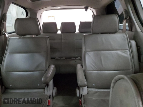 2005 Nissan Quest SL with VIN 5N1BV28UX5N104417, listed as a Copart auction lot 76886914 with 0 mi miles and Salvage Title. Bid and sale history available at carsss.com. Image 10.