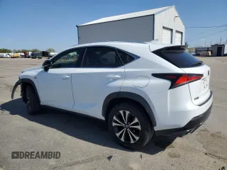 2019 Lexus NX 300 with VIN JTJBARBZ7K2203087, listed as a Copart auction lot 53687095 with 60,454 mi miles and Salvage Title. Bid and sale history available at DreamBid. Image 2.