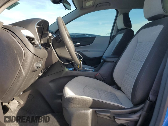 2024 Chevrolet Equinox LS with VIN 3GNAXHEG8RL306729, listed as a Copart auction lot 82551554 with 18,316 mi miles and Clean Title. Bid and sale history available at DreamBid. Image 7.