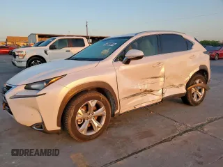 2017 Lexus NX 200t with VIN JTJYARBZ9H2074403, listed as a Copart auction lot 52039815 with 93,589 mi miles and Salvage Title. Bid and sale history available at DreamBid. Image 1.