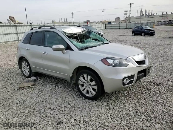 2011 Acura RDX Tech Pkg with VIN 5J8TB1H56BA008390, listed as a Copart auction lot 76124714 with 158,345 mi miles and Non Repairable. Bid and sale history available at carsss.com. Image 11.