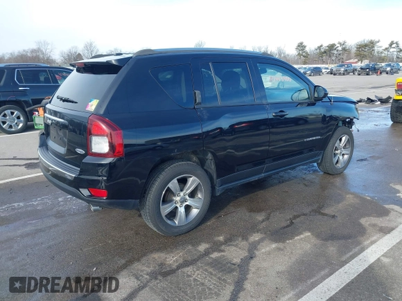 2016 Jeep Compass Latitude with VIN 1C4NJCEA5GD803959, listed as a IAAI auction lot 41443900 with 97,916 mi miles and . Bid and sale history available at DreamBid. Image 4.