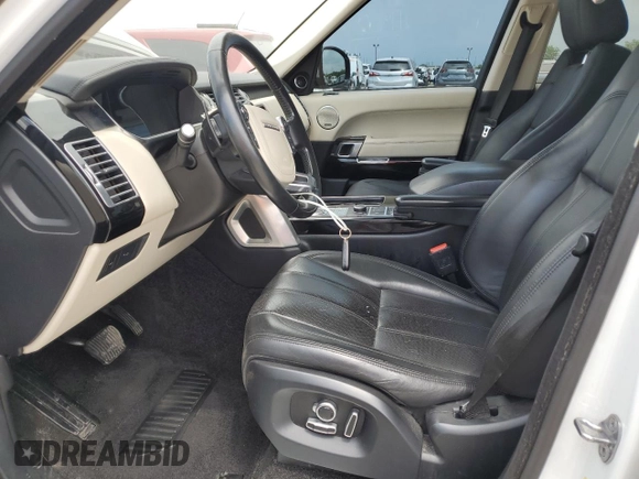 2016 Land Rover Range Rover HSE with VIN SALGS2KF0GA267464, listed as a Copart auction lot 61818165 with 100,077 mi miles and Clean title. Bid and sale history available at DreamBid. Image 7.