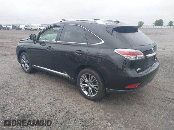 2013 Lexus RX 350 with VIN JTJZK1BA1D2415364, listed as a IAAI auction lot 42340998 with 234,498 mi miles and . Bid and sale history available at DreamBid. Image 3.