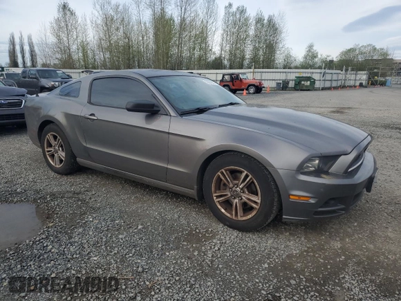 2014 Ford Mustang V6 with VIN 1ZVBP8AM7E5239797, listed as a Copart auction lot 52607885 with 101,133 mi miles and Salvage Title. Bid and sale history available at carsss.com. Image 4.