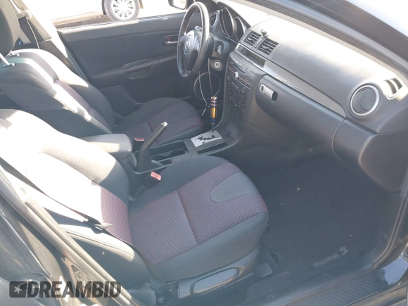 2005 Mazda 3 s with VIN JM1BK323751254849, listed as a IAAI auction lot 41645553 with 241,527 mi miles. Bid and sale history available at carsss.com. Image 5.