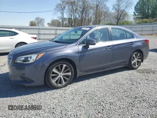 2016 Subaru Legacy 2.5i Limited with VIN 4S3BNBN64G3039556, listed as a Copart auction lot 50039645 with 120,980 mi miles and Salvage Title. Bid and sale history available at carsss.com. Image 1.