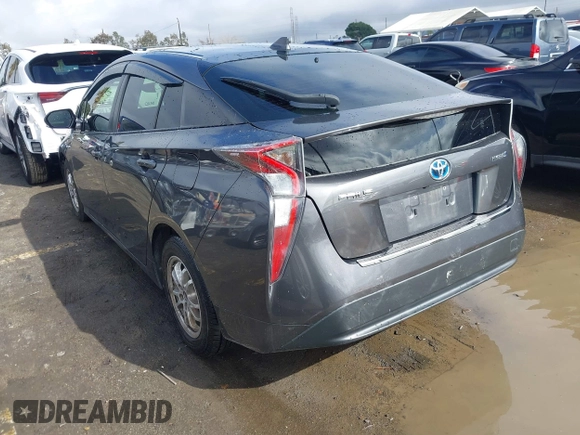 2016 Toyota Prius Four with VIN JTDKARFU6G3013588, listed as a IAAI auction lot 41507590 with 174,360 mi miles. Bid and sale history available at carsss.com. Image 3.