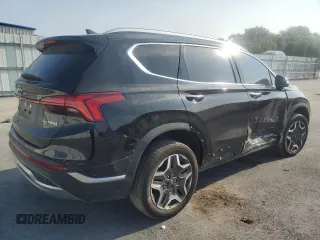 2022 Hyundai Santa Fe Hybrid Limited with VIN KM8S5DA12NU055022, listed as a Copart auction lot 70928634 with 32,367 mi miles and Salvage Title. Bid and sale history available at carsss.com. Image 3.