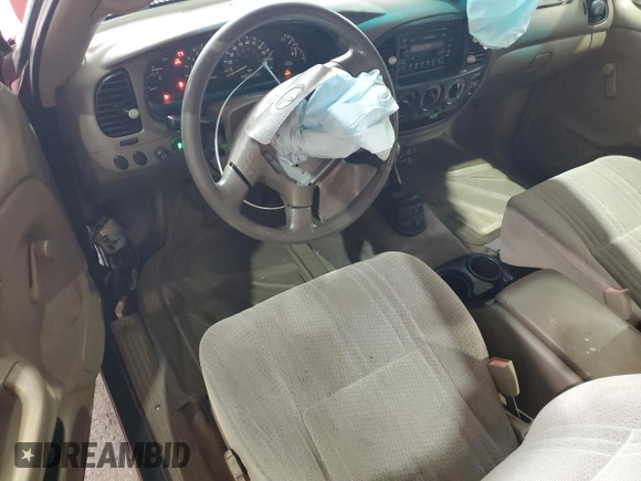 2002 Toyota Tundra SR5 with VIN 5TBRN34132S328311, listed as a Copart auction lot 83613504 with 123,354 mi miles and Salvage Title. Bid and sale history available at DreamBid. Image 8.