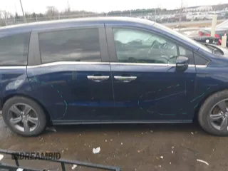 2021 Honda Odyssey EX with VIN 5FNRL6H55MB018776, listed as a IAAI auction lot 41485453 with 53,766 mi miles and . Bid and sale history available at DreamBid. Image 13.