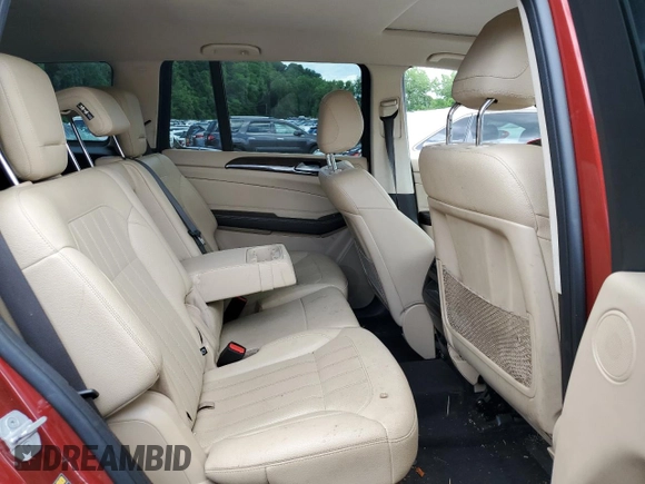 2017 Mercedes-Benz GLS 450 with VIN 4JGDF6EEXHA811409, listed as a Copart auction lot 55919534 with 80,632 mi miles and . Bid and sale history available at DreamBid. Image 11.