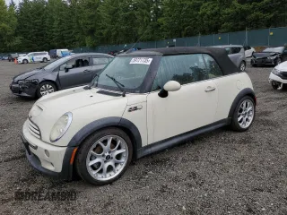 2007 MINI Convertible S z VIN WMWRH33567TL94103, wystawiony jako Copart lot #59721735 z przebiegiem 58 559 mil mil oraz Czysty tytuł • Clean title. Historia ofert i sprzedaży dostępna na DreamBid. Obrazek 1.
