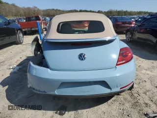 2015 Volkswagen Beetle 1.8T w/Tech with VIN 3VW517AT6FM814726, listed as a Copart auction lot 51413895 with 59,007 mi miles and Salvage Title. Bid and sale history available at DreamBid. Image 6.
