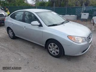 2007 Hyundai Elantra GLS with VIN KMHDU46DX7U209042, listed as a IAAI auction lot 42088124 with 251,274 mi miles. Bid and sale history available at carsss.com. Image 1.