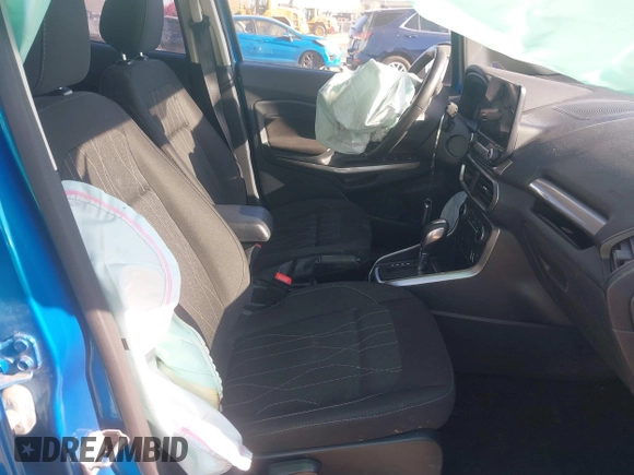 2019 Ford EcoSport SE with VIN MAJ3S2GE9KC280576, listed as a IAAI auction lot 42103070 with 50,018 mi miles and . Bid and sale history available at DreamBid. Image 5.