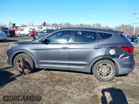 2017 Hyundai Santa Fe 2.4L with VIN 5XYZTDLB0HG453575, listed as a IAAI auction lot 41036334 with 114,031 mi miles and . Bid and sale history available at DreamBid. Image 14.