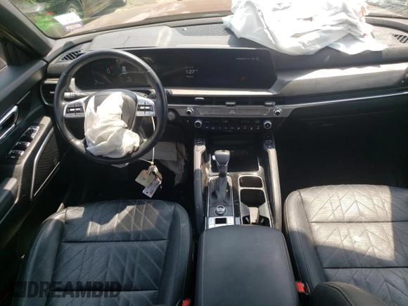 2023 Kia Telluride EX X-Line with VIN 5XYP3DGCXPG341343, listed as a Copart auction lot 60147165 with 29,990 mi miles and Salvage title. Bid and sale history available at DreamBid. Image 8.