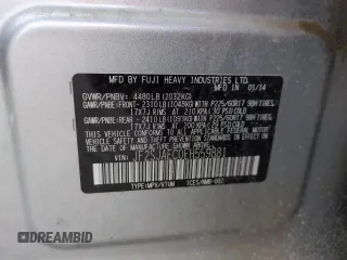 2014 Subaru Forester Premium z VIN JF2SJAEC0EH559881, wystawiony jako Copart lot #50997425 z przebiegiem 97 869 mil mil oraz Szkoda całkowita • Salvage title. Historia ofert i sprzedaży dostępna na DreamBid. Obrazek 13.