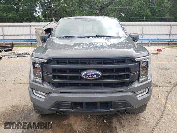 2021 Ford F-150 XL with VIN 1FTFW1ED0MFC98028, listed as a Copart auction lot 56652825 with 100,062 mi miles and Salvage title. Bid and sale history available at DreamBid. Image 5.