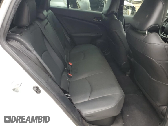 2021 Toyota Prius L Eco with VIN JTDKAMFU4M3129824, listed as a Copart auction lot 57788635 with 38,556 mi miles and Salvage title. Bid and sale history available at DreamBid. Image 10.
