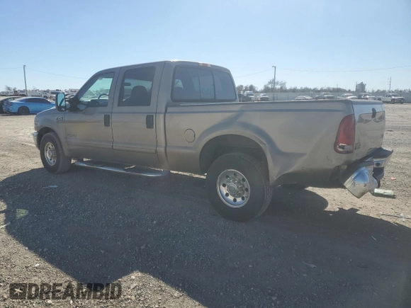 2002 Ford F-250 XL with VIN 1FTNW20F52ED19775, listed as a Copart auction lot 42612175 with 285,580 mi miles and Salvage Title. Bid and sale history available at DreamBid. Image 2.