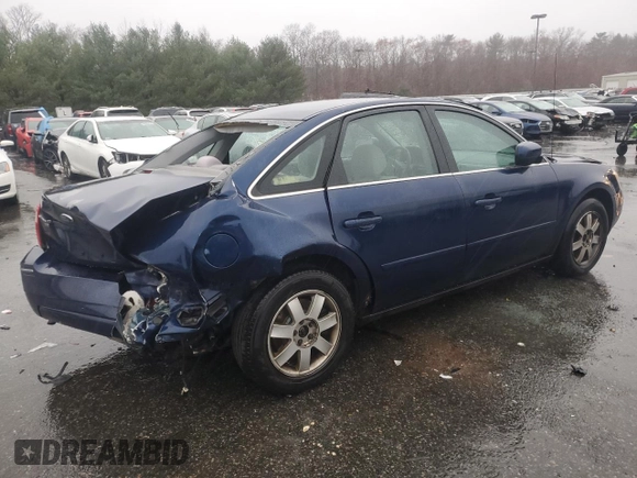 2005 Ford Five Hundred SE with VIN 1FAFP26185G185372, listed as a Copart auction lot 81176544 with 168,578 mi miles and Salvage Title. Bid and sale history available at carsss.com. Image 3.