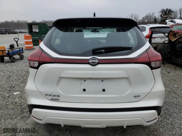2024 Nissan Kicks SR with VIN 3N1CP5DV6RL478356, listed as a Copart auction lot 88971185 with 19,720 mi miles and Salvage Title. Bid and sale history available at carsss.com. Image 6.