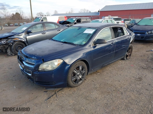 2010 Chevrolet Malibu LS w/1LS with VIN 1G1ZB5EB0AF105248, listed as a IAAI auction lot 41214501 with 220,862 mi miles. Bid and sale history available at carsss.com. Image 18.
