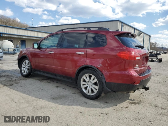 2014 Subaru Tribeca Limited with VIN 4S4WX9GD7E4400233, listed as a Copart auction lot 50762305 with 183,687 mi miles and Salvage title. Bid and sale history available at DreamBid. Image 2.