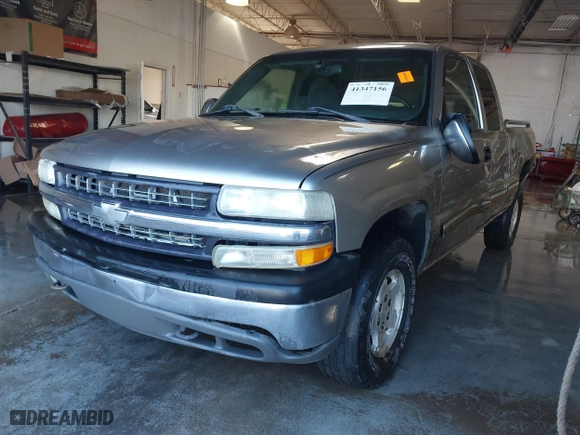 2002 Chevrolet Silverado 1500 LT with VIN 2GCEK19T721281465, listed as a IAAI auction lot 41347156 with 276,371 mi miles. Bid and sale history available at carsss.com. Image 17.