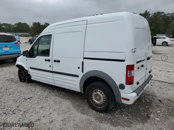 2011 Ford Transit Connect XLT with VIN NM0LS7BN8BT068702, listed as a Copart auction lot 51899485 with 186,239 mi miles and Salvage Title. Bid and sale history available at carsss.com. Image 2.