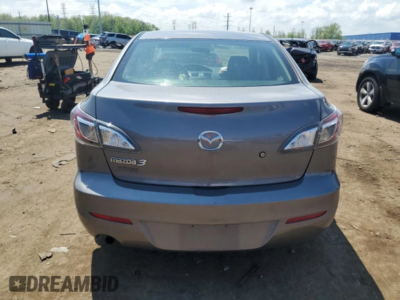 2013 Mazda 3 i SV with VIN JM1BL1TF5D1833766, listed as a Copart auction lot 56921475 with 148,084 mi miles and Salvage title. Bid and sale history available at DreamBid. Image 6.