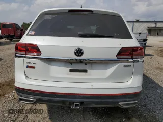 2023 Volkswagen Atlas SEL with VIN 1V2BR2CAXPC515819, listed as a Copart auction lot 50666225 with 43,872 mi miles and Salvage title. Bid and sale history available at DreamBid. Image 6.