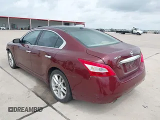 2009 Nissan Maxima SV with VIN 1N4AA51E89C841882, listed as a IAAI auction lot 42146151 with 132,425 mi miles and . Bid and sale history available at DreamBid. Image 3.