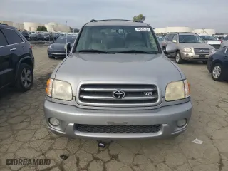 2002 Toyota Sequoia Limited with VIN 5TDZT38A92S106721, listed as a Copart auction lot 44835235 with 193,676 mi miles and Clean Title. Bid and sale history available at carsss.com. Image 5.