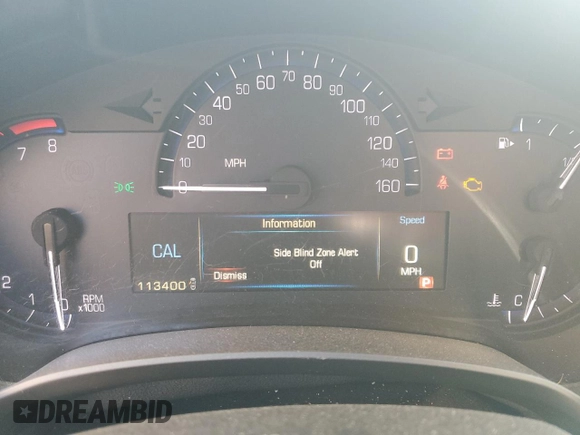 2013 Cadillac XTS Luxury with VIN 2G61P5S35D9174827, listed as a Copart auction lot 65323784 with 113,400 mi miles and Non Repairable. Bid and sale history available at carsss.com. Image 9.