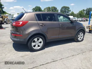 2012 Kia Sportage LX with VIN KNDPB3A20C7276250, listed as a Copart auction lot 61804995 with 112,303 mi miles and Salvage title. Bid and sale history available at DreamBid. Image 3.