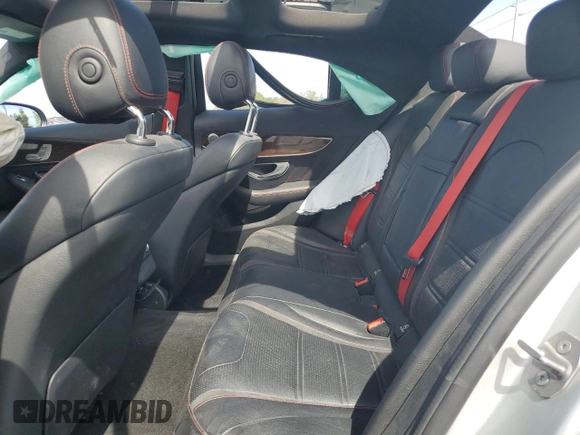 2017 Mercedes-Benz C 43 AMG with VIN 55SWF6EB7HU181096, listed as a Copart auction lot 53824395 with Not Provided miles and Salvage Title. Bid and sale history available at DreamBid. Image 10.