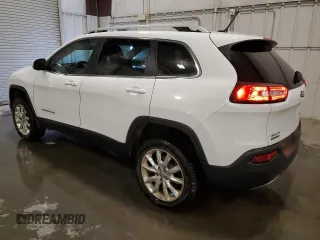 2014 Jeep Cherokee Limited with VIN 1C4PJMDB4EW296630, listed as a Copart auction lot 48702995 with 231,534 mi miles and Salvage Title. Bid and sale history available at DreamBid. Image 2.