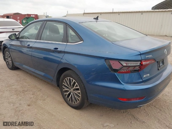 2021 Volkswagen Jetta S with VIN 3VWN57BU6MM000536, listed as a IAAI auction lot 42029185 with 97,613 mi miles. Bid and sale history available at carsss.com. Image 3.