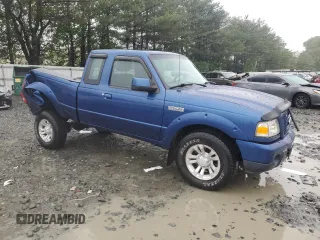 2011 Ford Ranger XLT with VIN 1FTLR4FE2BPB07543, listed as a Copart auction lot 57044345 with Not provided miles and Salvage title. Bid and sale history available at DreamBid. Image 4.